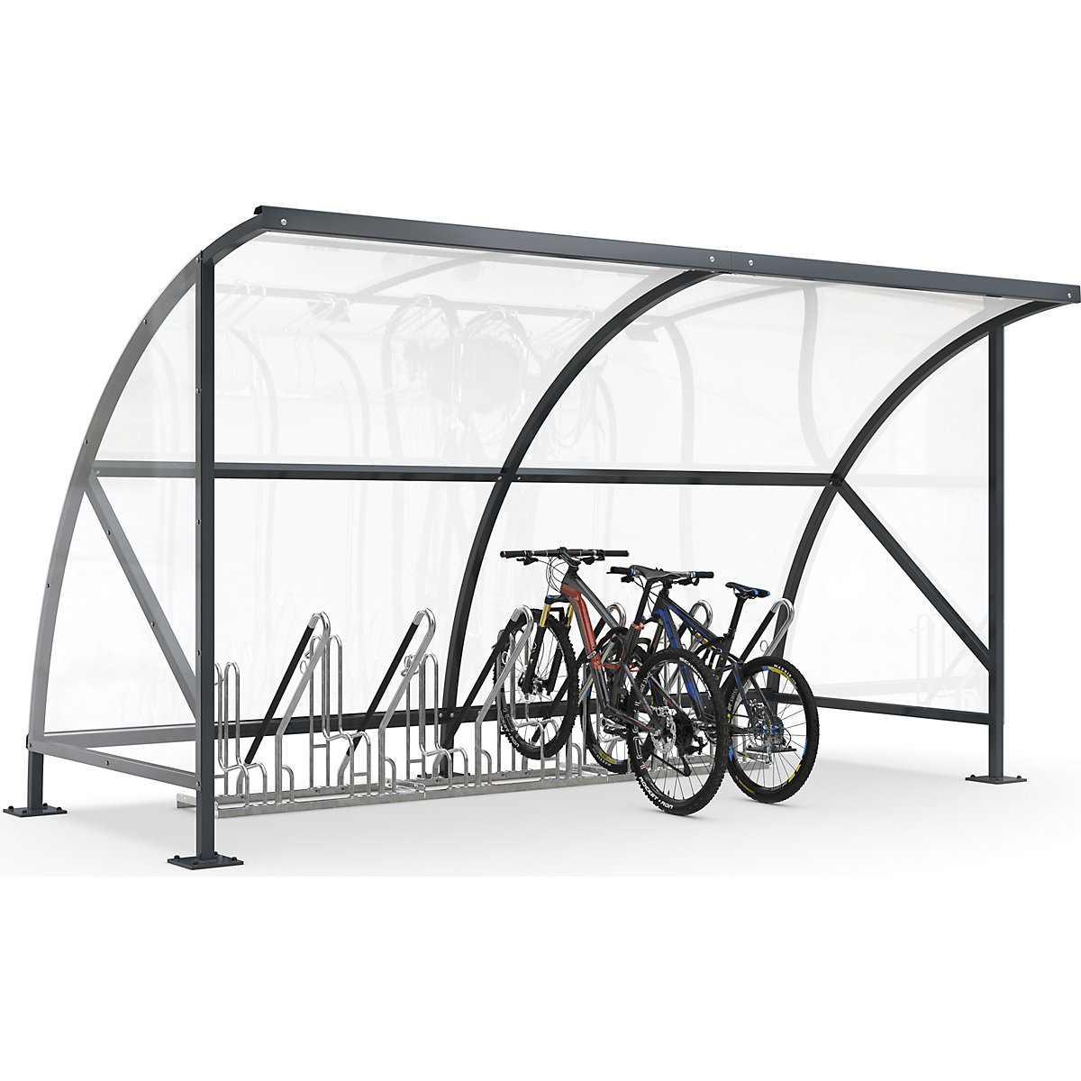 Side wall for bicycle shelter (Product illustration 4)-3