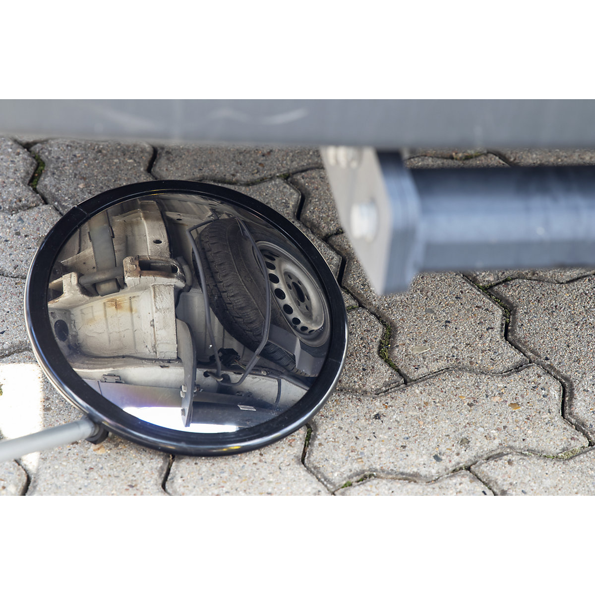 Inspection mirror with telescopic arm – dancop (Product illustration 3)-2