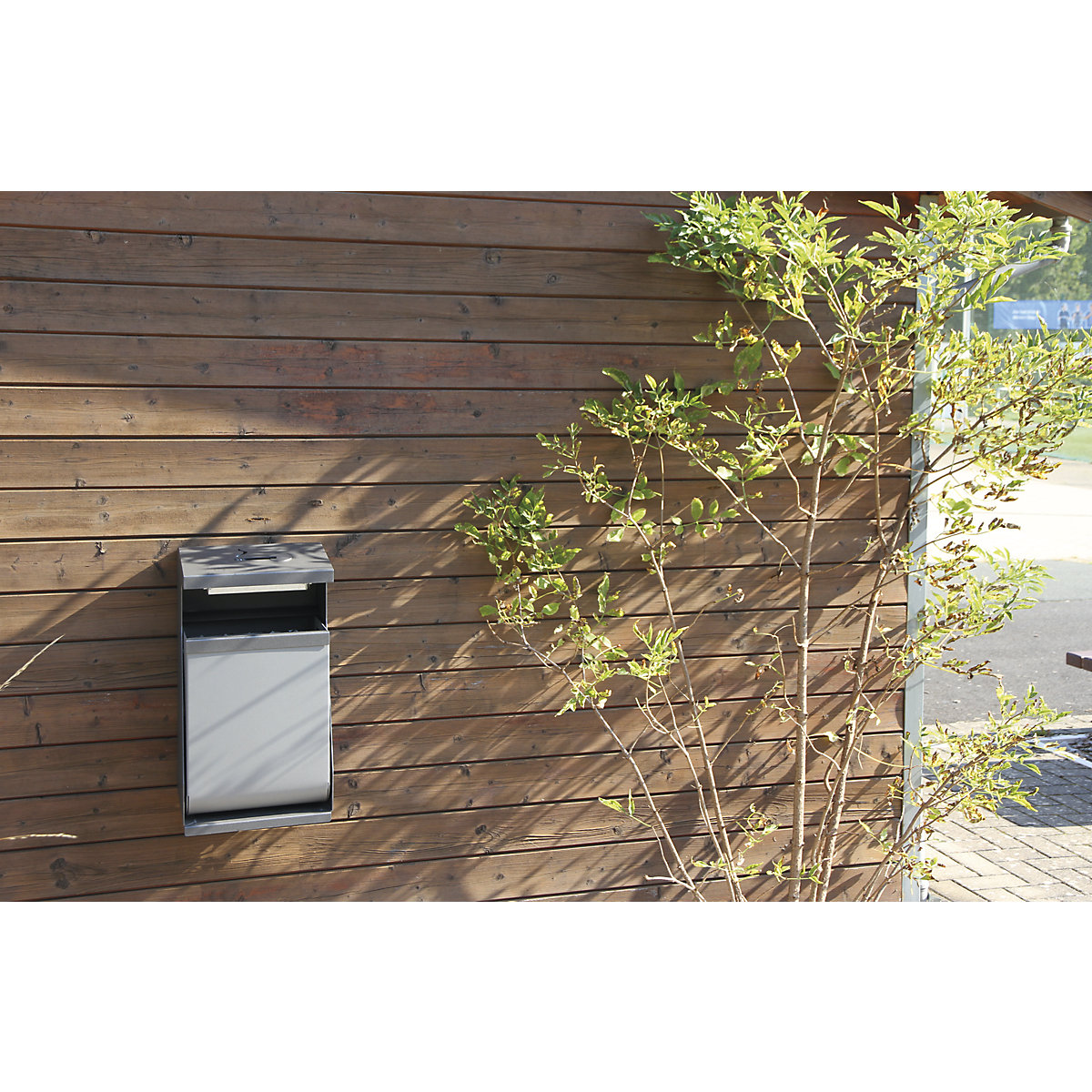 Outdoor waste collector, steel (Product illustration 4)-3