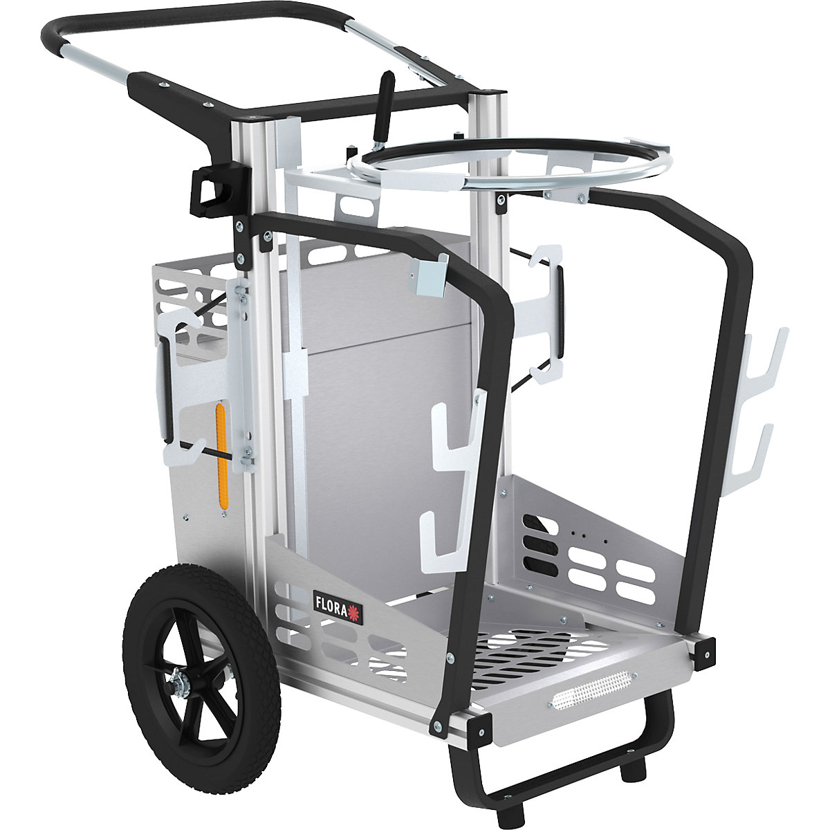Picobello Compact waste collection trolley – FLORA (Product illustration 4)-3