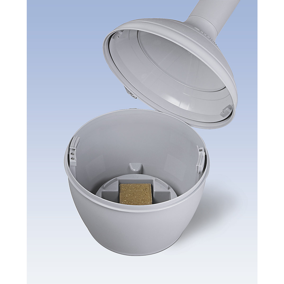 Safety pedestal ashtray, fire-extinguishing – Justrite (Product illustration 7)-6