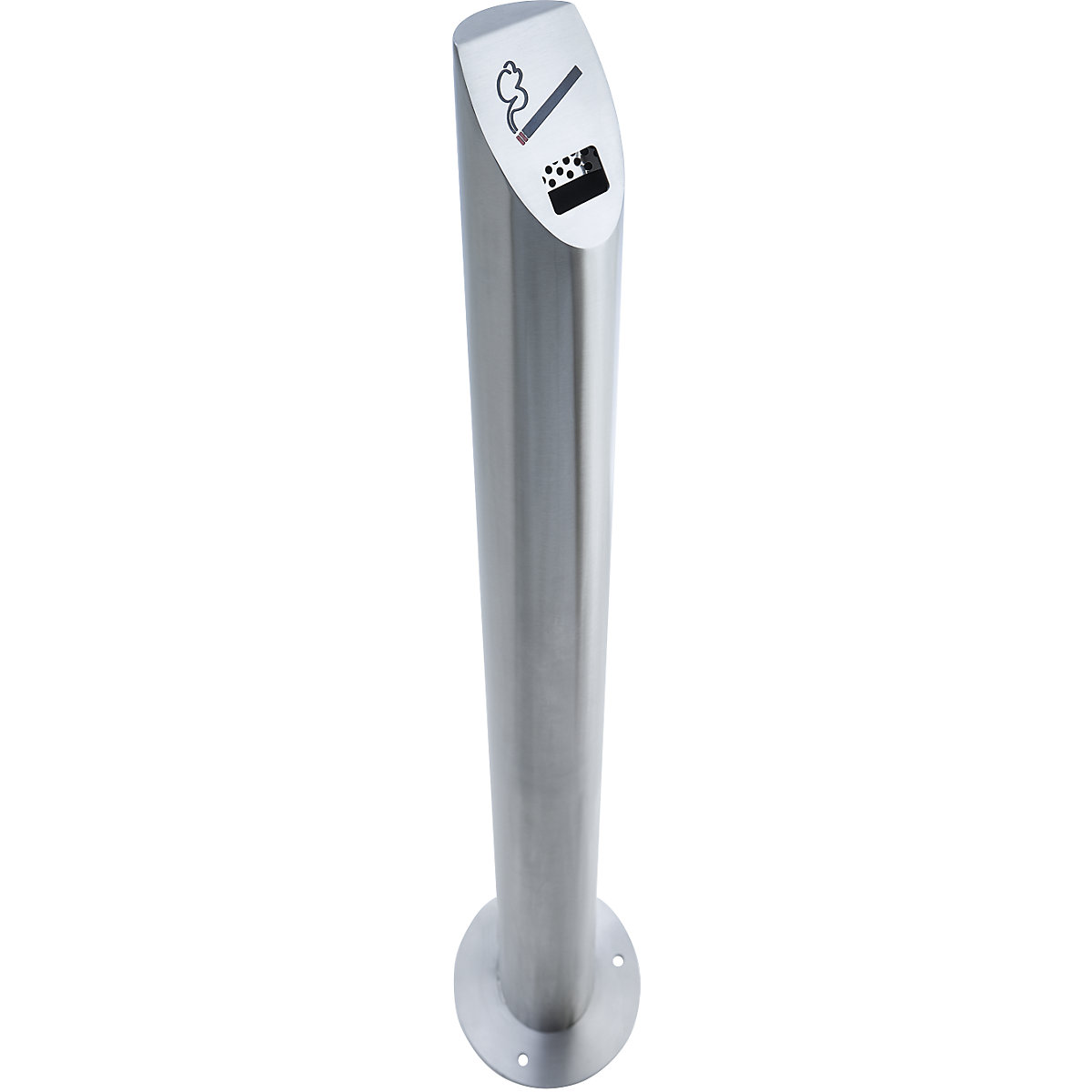 Stainless steel pedestal ashtray – eurokraft pro (Product illustration 2)-1