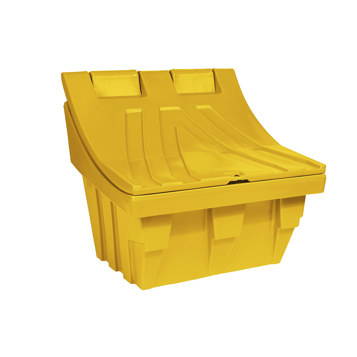 Universal and grit container made of polyethylene, capacity approx. 300 l, yellow-3