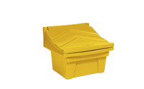 Universal and grit container made of polyethylene