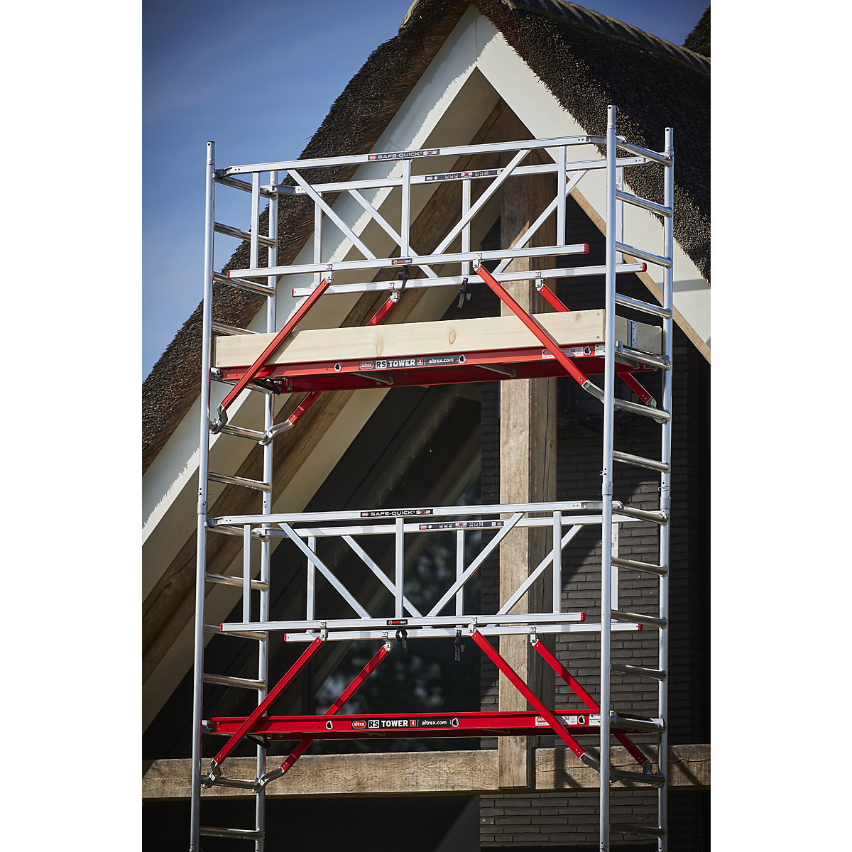 Rusztowanie ruchome RS TOWER 41, wąskie, z poręczą Safe-Quick® – Altrex (Zdjęcie produktu 5)-4
