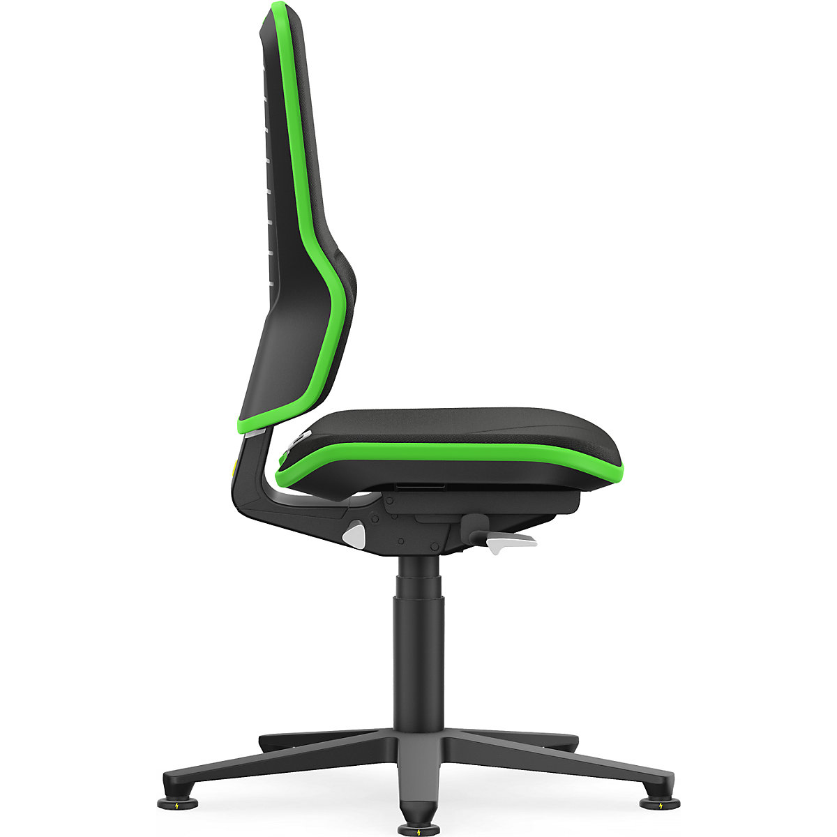 Obrotowe krzesło do pracy ESD NEON, ślizgacze – bimos (Zdjęcie produktu 2)-1