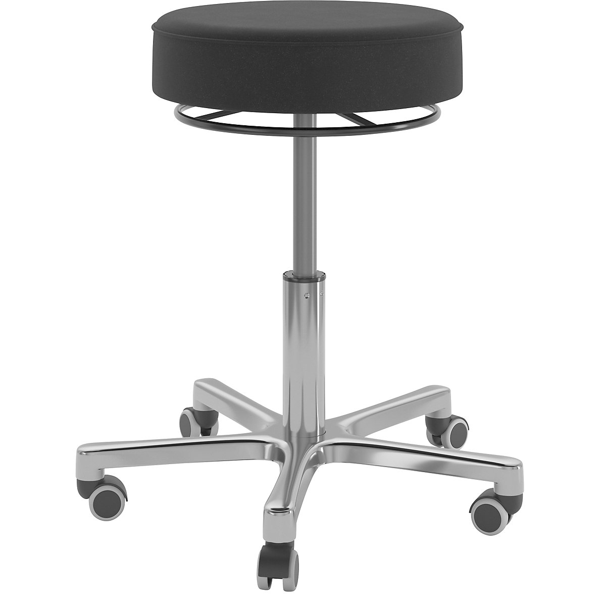 Taboret roboczy z regulacją wysokości sprężyną gazową