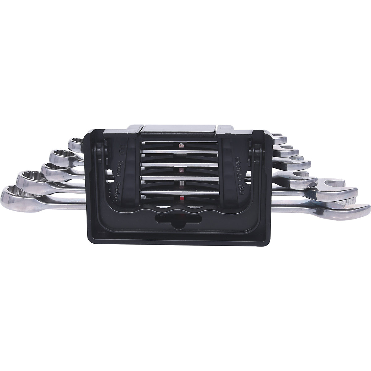 Zestaw kluczy płasko-oczkowych ze stali szlachetnej – KS Tools (Zdjęcie produktu 4)-3