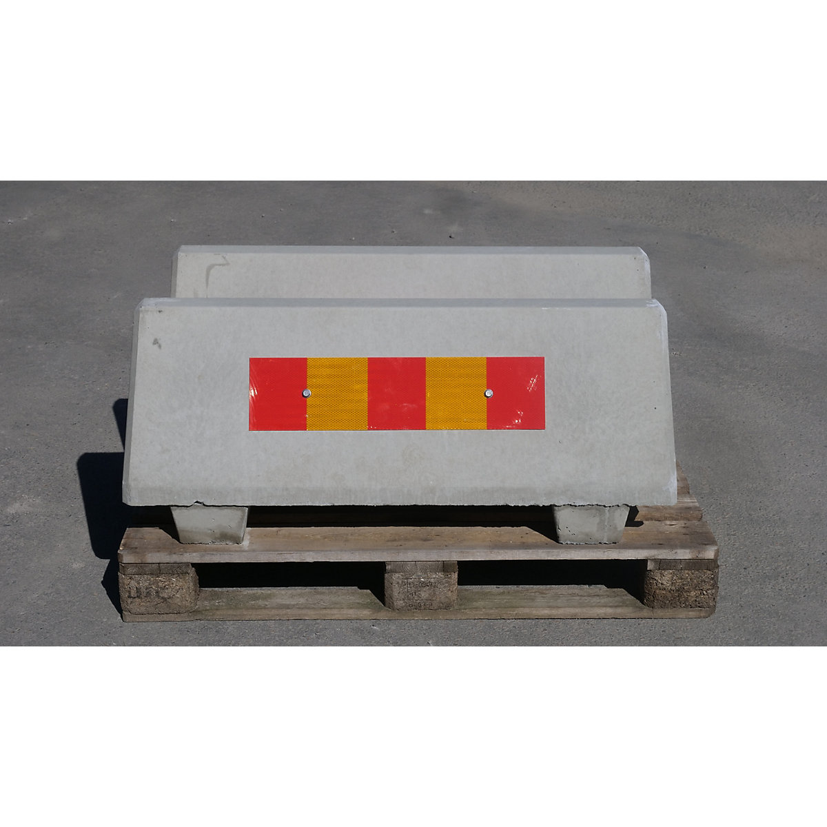 Bariera betonowa, dł. x szer. x wys. 1090 x 390 x 465 mm (Zdjęcie produktu 4)-3