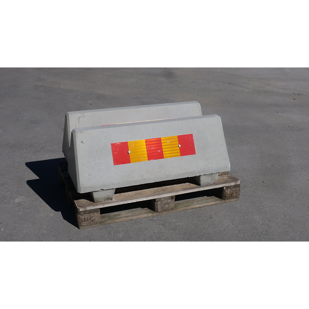 Bariera betonowa, dł. x szer. x wys. 1090 x 390 x 465 mm (Zdjęcie produktu 5)-4
