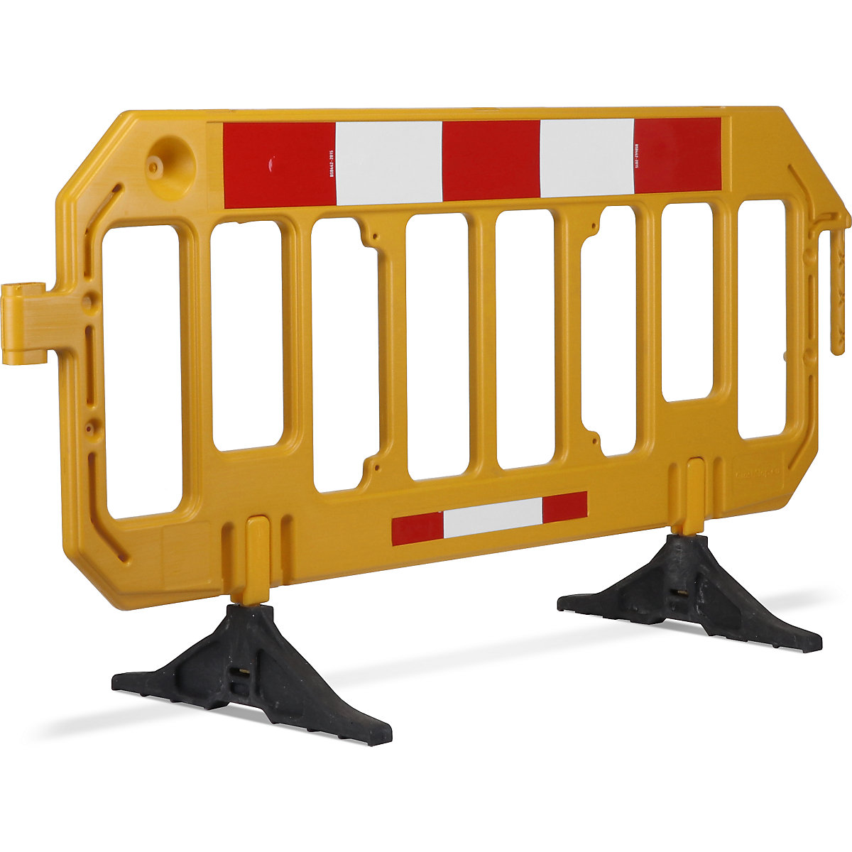 Krata odgradzająca, HDPE, folia odblaskowa – CrashStop (Zdjęcie produktu 4)-3