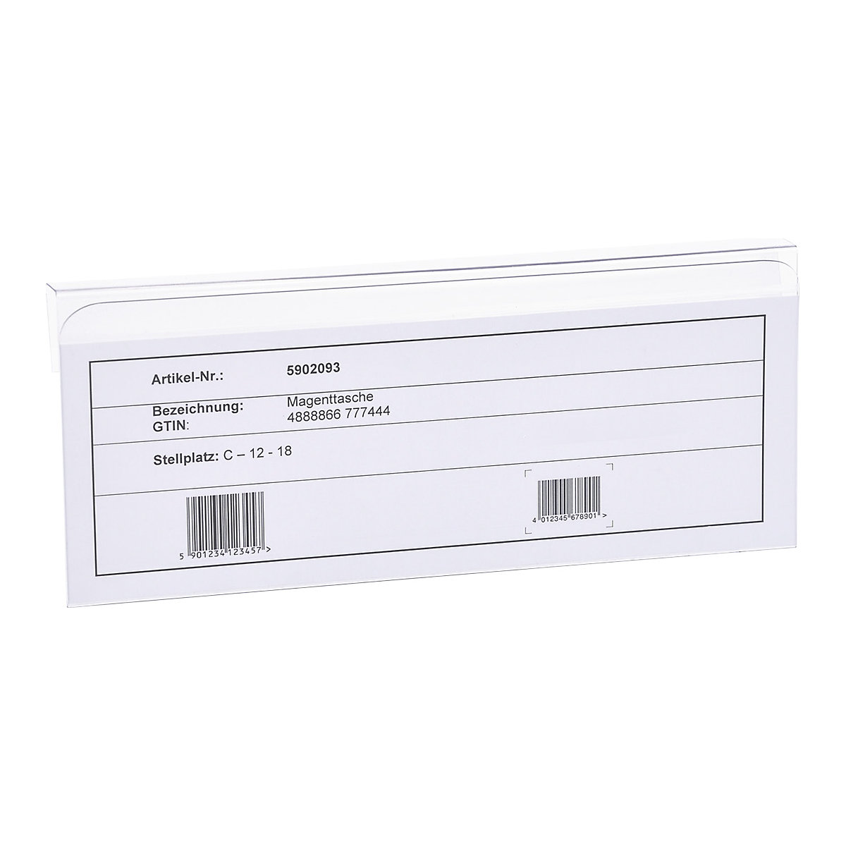 Kieszenie z twardego tworzywa, opak. 100 szt. (Zdjęcie produktu 5)-4