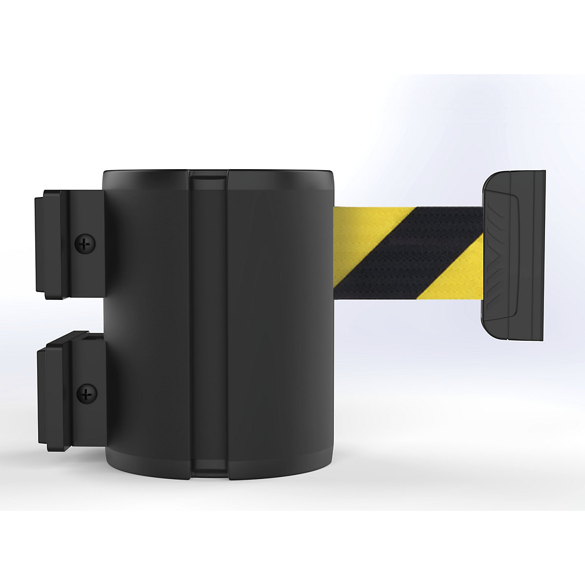 Kaseta z taśmą odgradzającą, aluminium