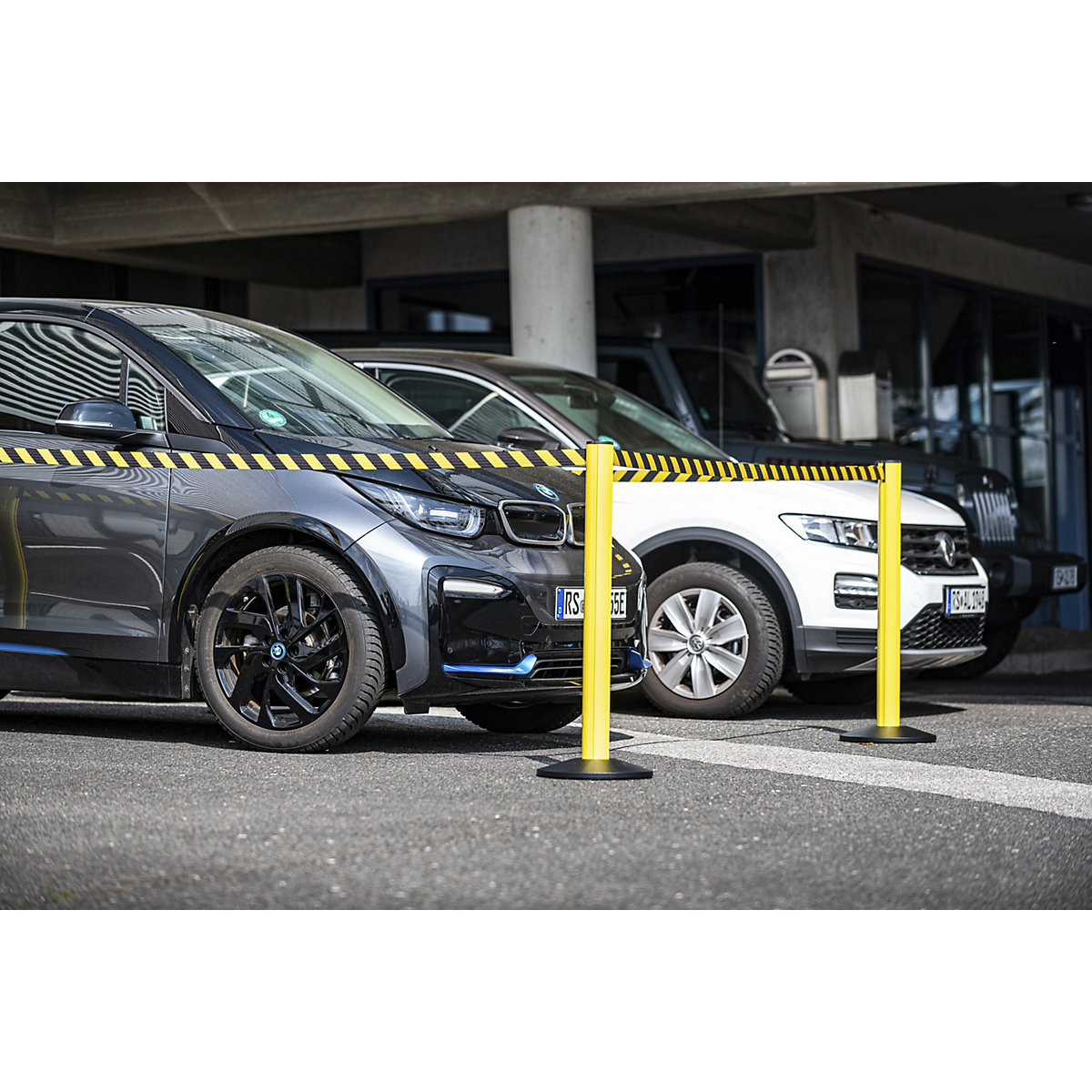 Słupek z pasem, z aluminium (Zdjęcie produktu 12)-11