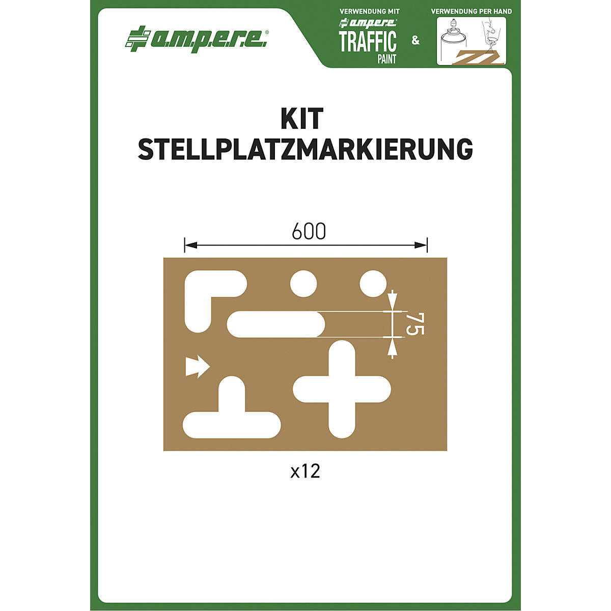 Zestaw szablonów &ndash; Ampere