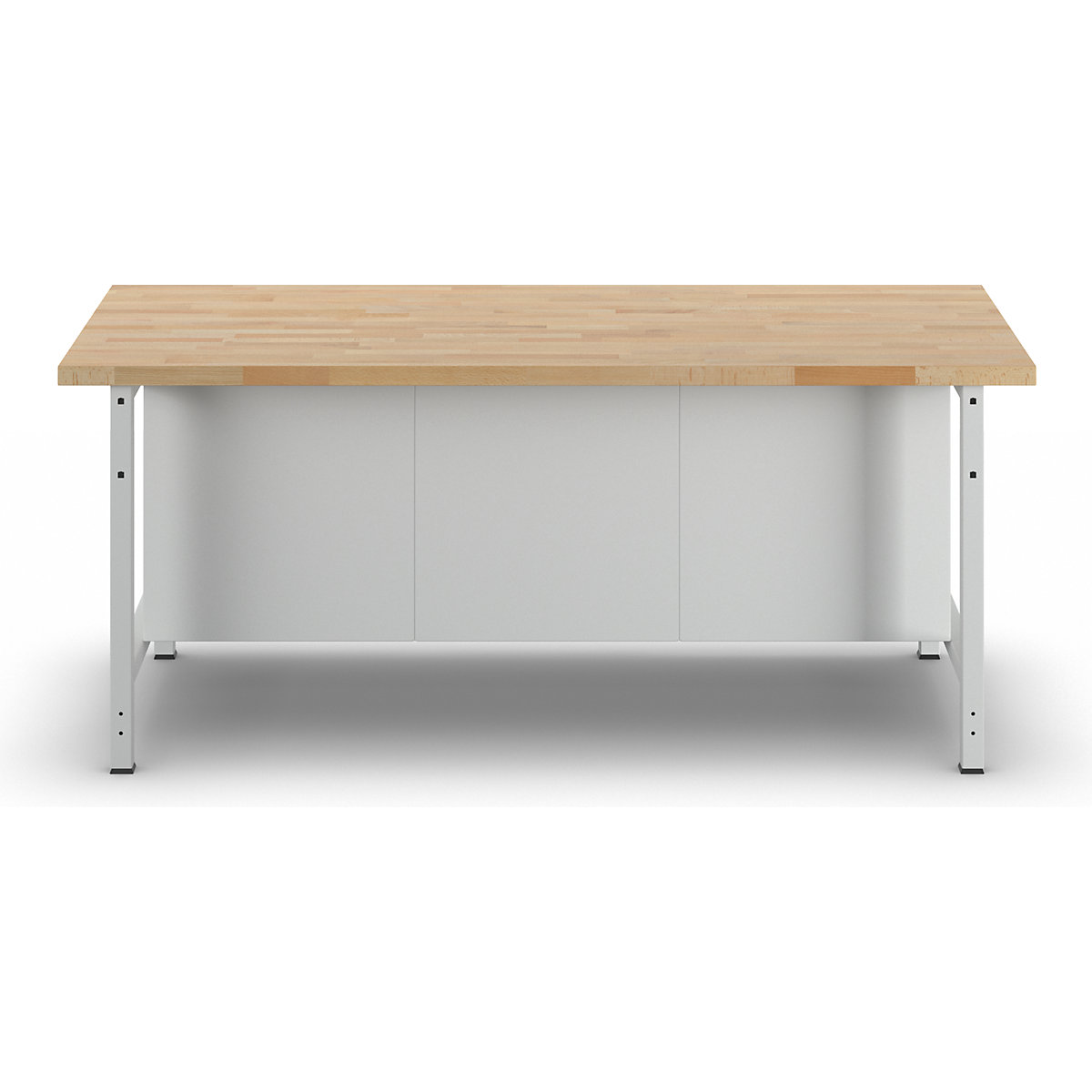 Stół warsztatowy, konstrukcja ramowa serii 8000 – eurokraft pro (Zdjęcie produktu 5)-4