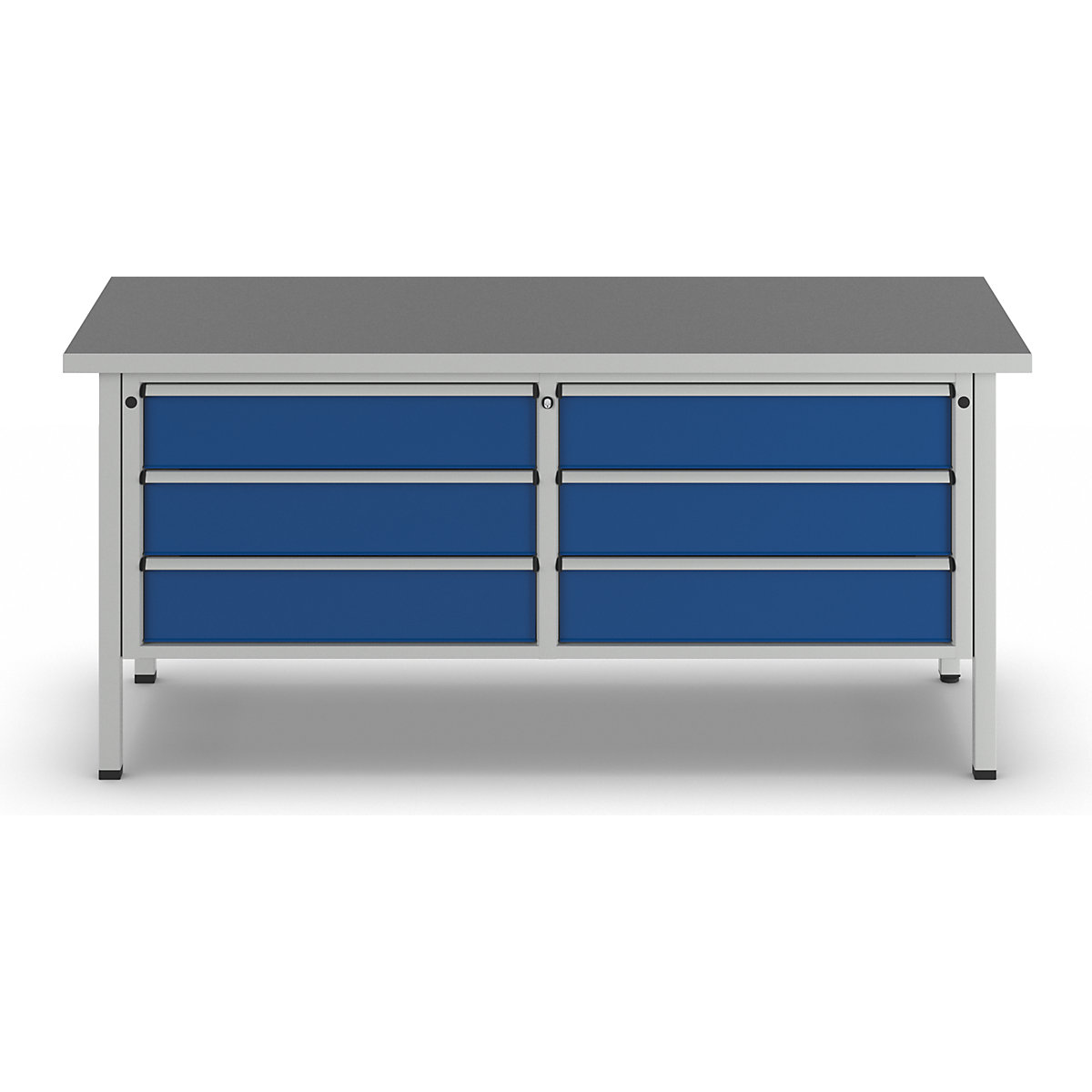 Stoły warsztatowe, szerokość 2000 mm, konstrukcja ramowa – ANKE (Zdjęcie produktu 6)-5