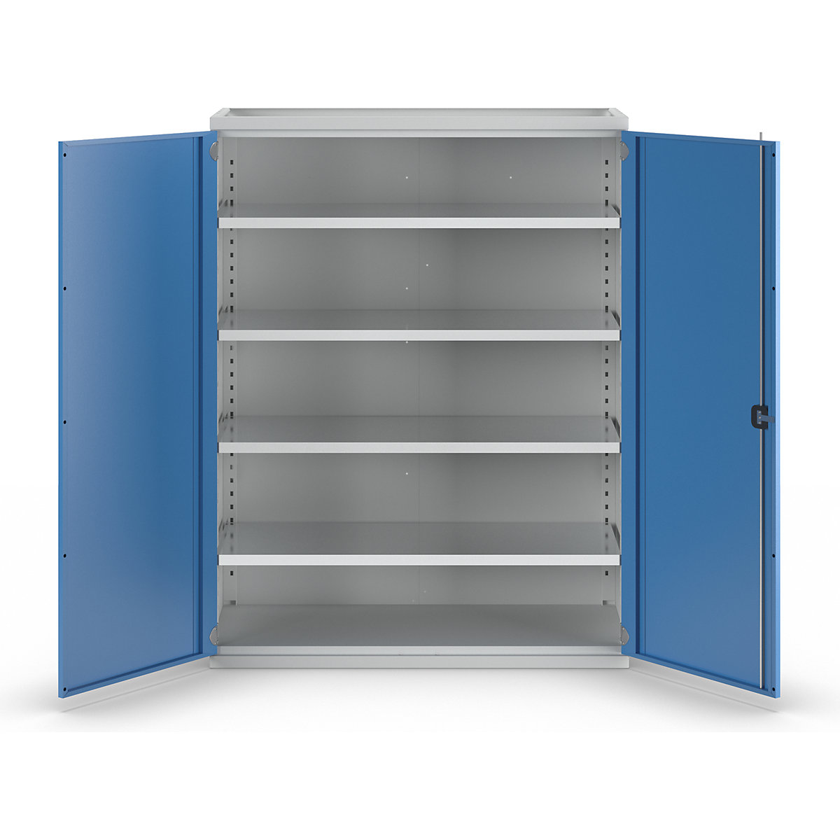 Szafa do dużych obciążeń JUMBO z blachy stalowej – eurokraft pro (Zdjęcie produktu 2)-1