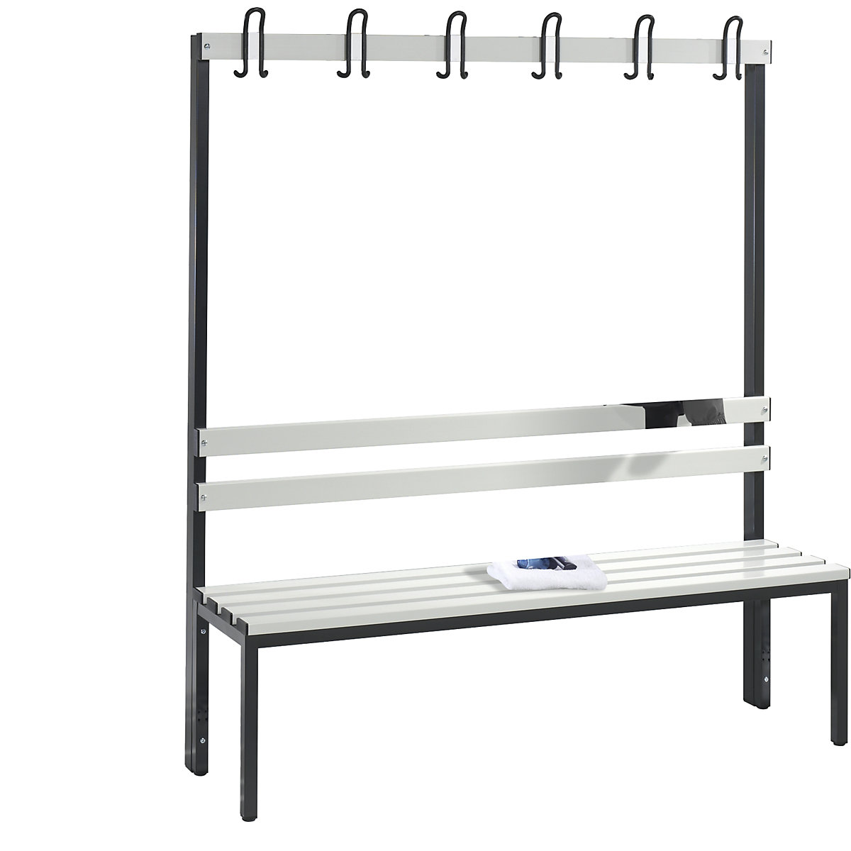 Ławka do szatni BASIC, jednostronna – C+P