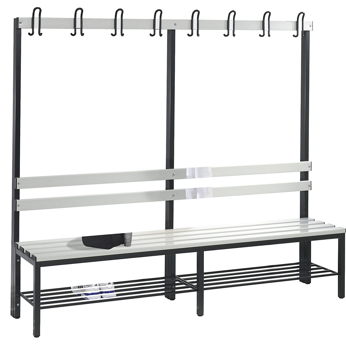 Ławka do szatni BASIC, jednostronna – C+P