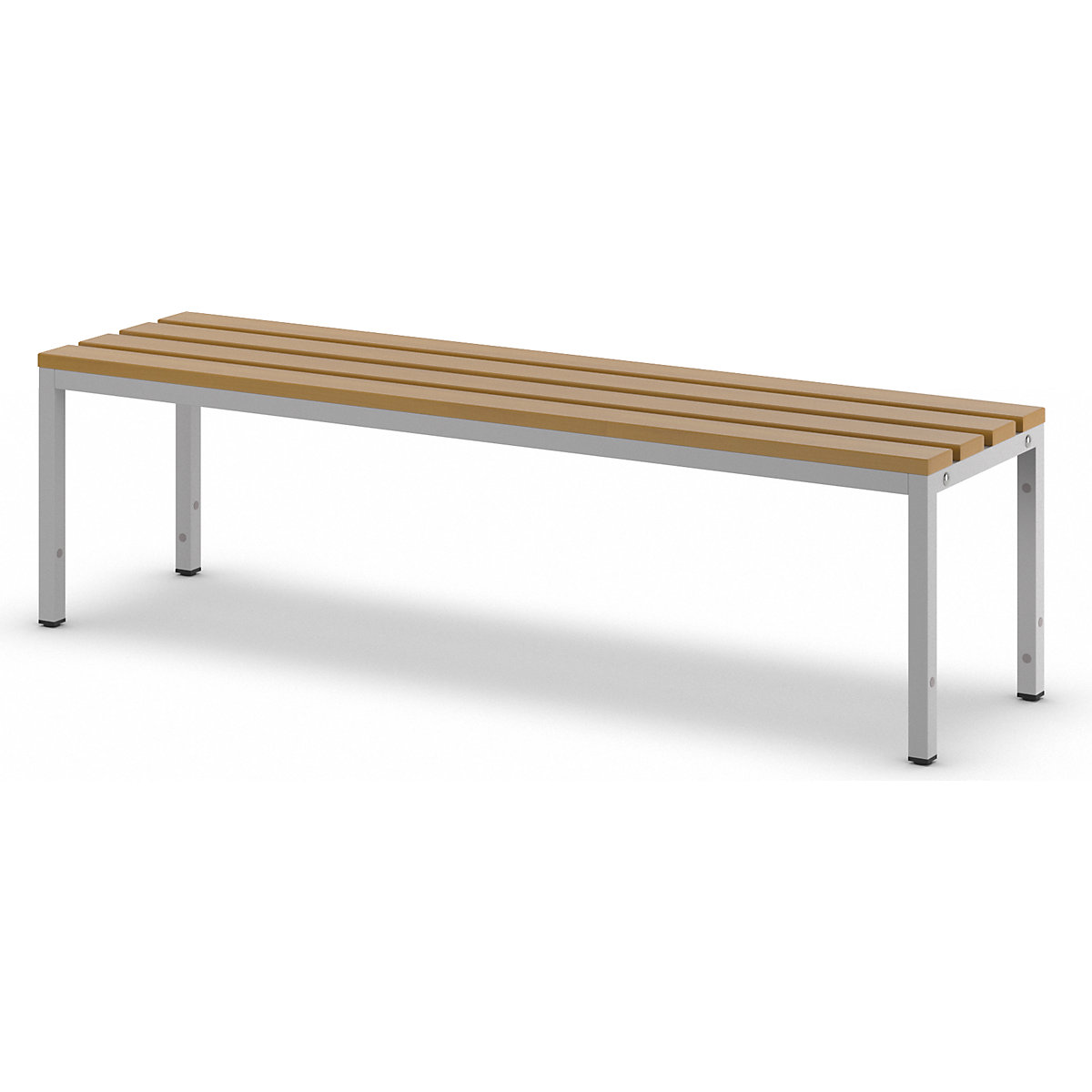 Ławka do szatni, jednostronna – eurokraft basic (Zdjęcie produktu 11)-10