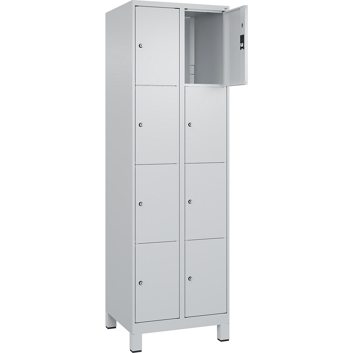 Szafka ze schowkami Classic PLUS, 4 schowki na przedział – C+P (Zdjęcie produktu 4)-3