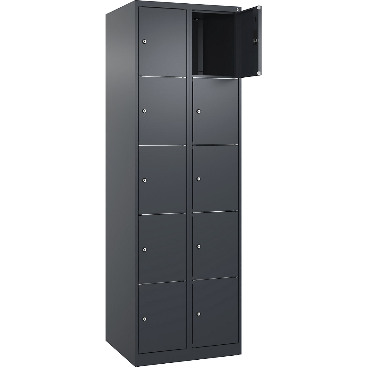 Szafka ze schowkami Classic PLUS, 5 schowków na przedział – C+P (Zdjęcie produktu 2)-1