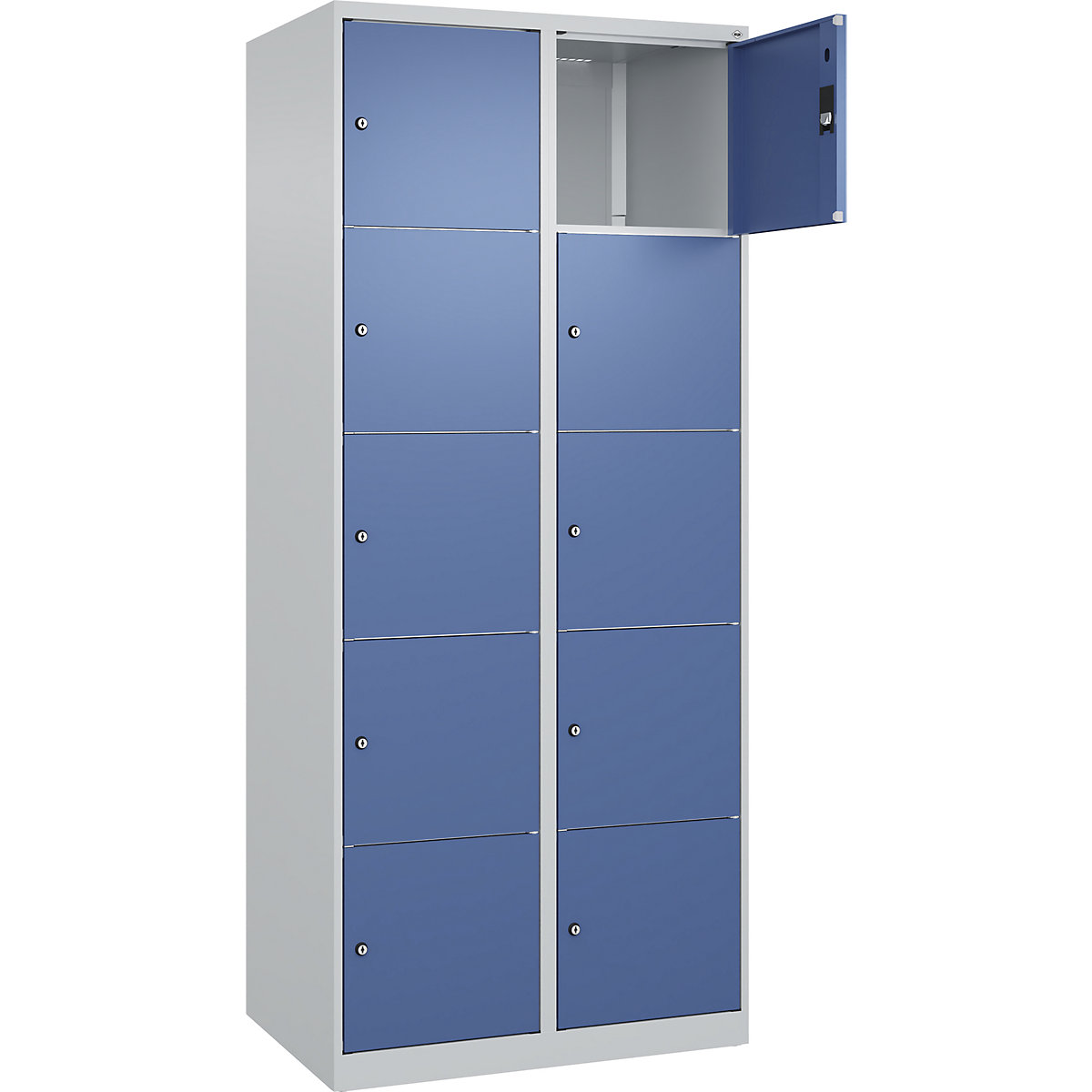 Szafka ze schowkami Classic PLUS, 5 schowków na przedział – C+P (Zdjęcie produktu 5)-4