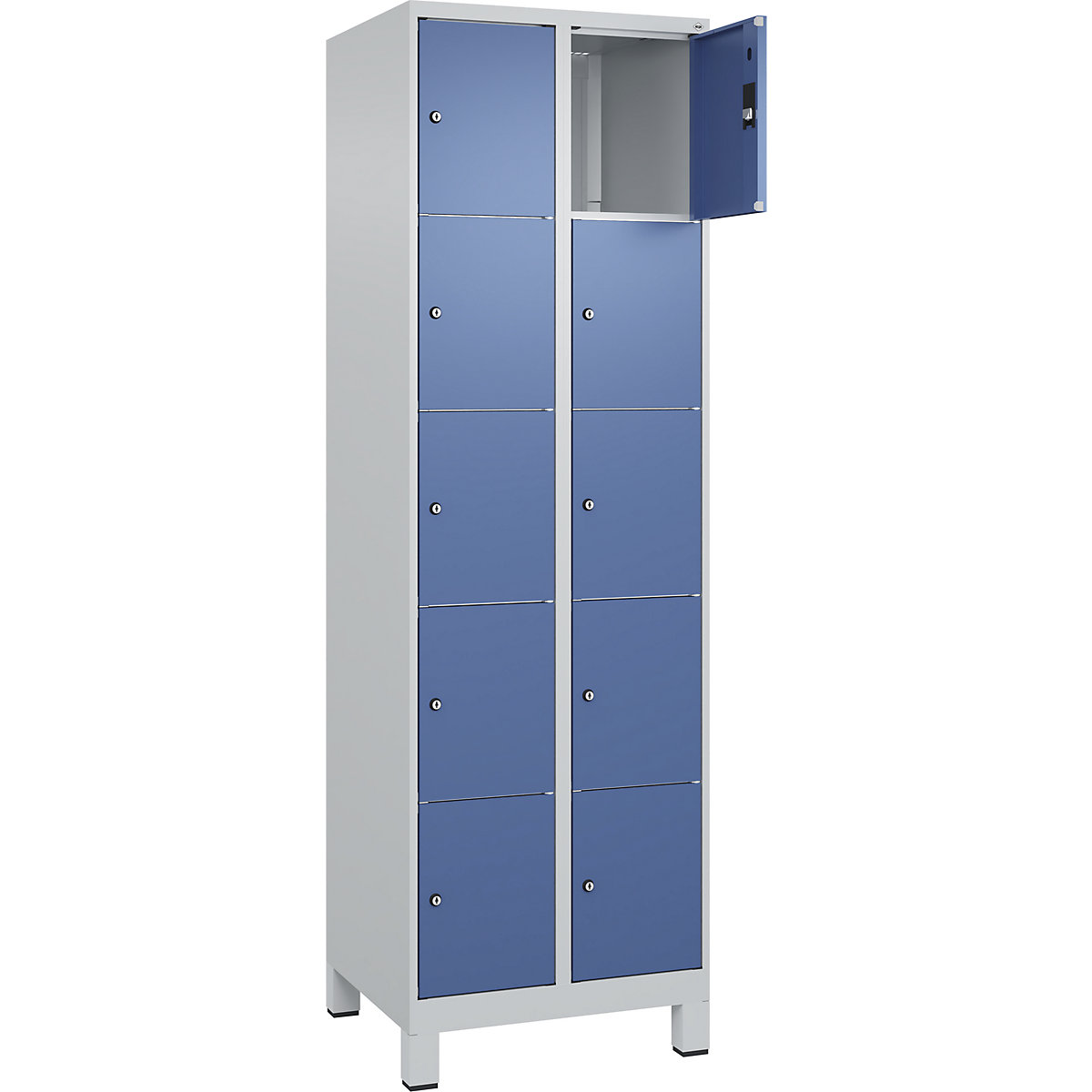 Szafka ze schowkami Classic PLUS, 5 schowków na przedział – C+P (Zdjęcie produktu 5)-4