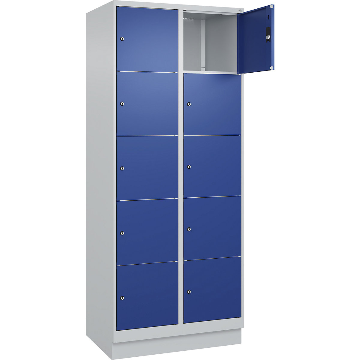 Szafka ze schowkami Classic PLUS, 5 schowków na przedział – C+P (Zdjęcie produktu 5)-4