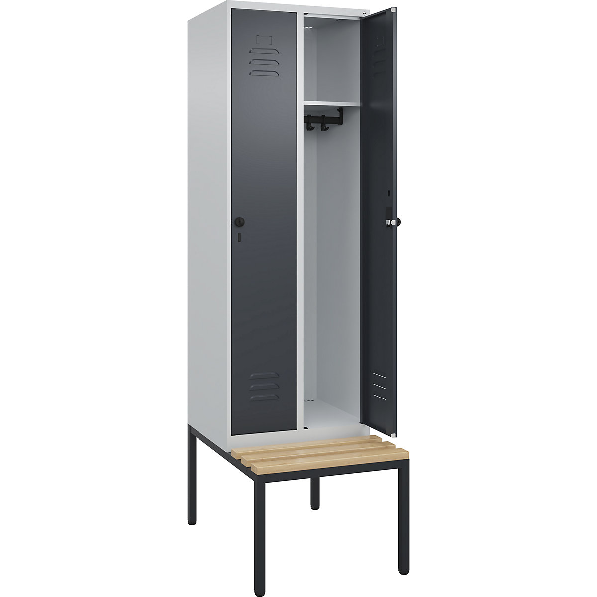 Szafka Classic PLUS na ławeczce – C+P (Zdjęcie produktu 4)-3