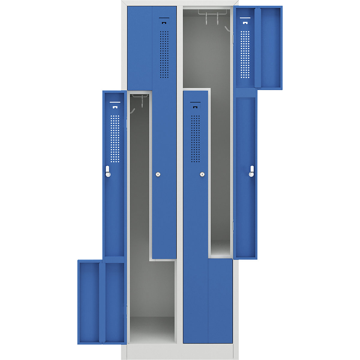 Szafka typu L Amsterdam – eurokraft basic (Zdjęcie produktu 5)-4
