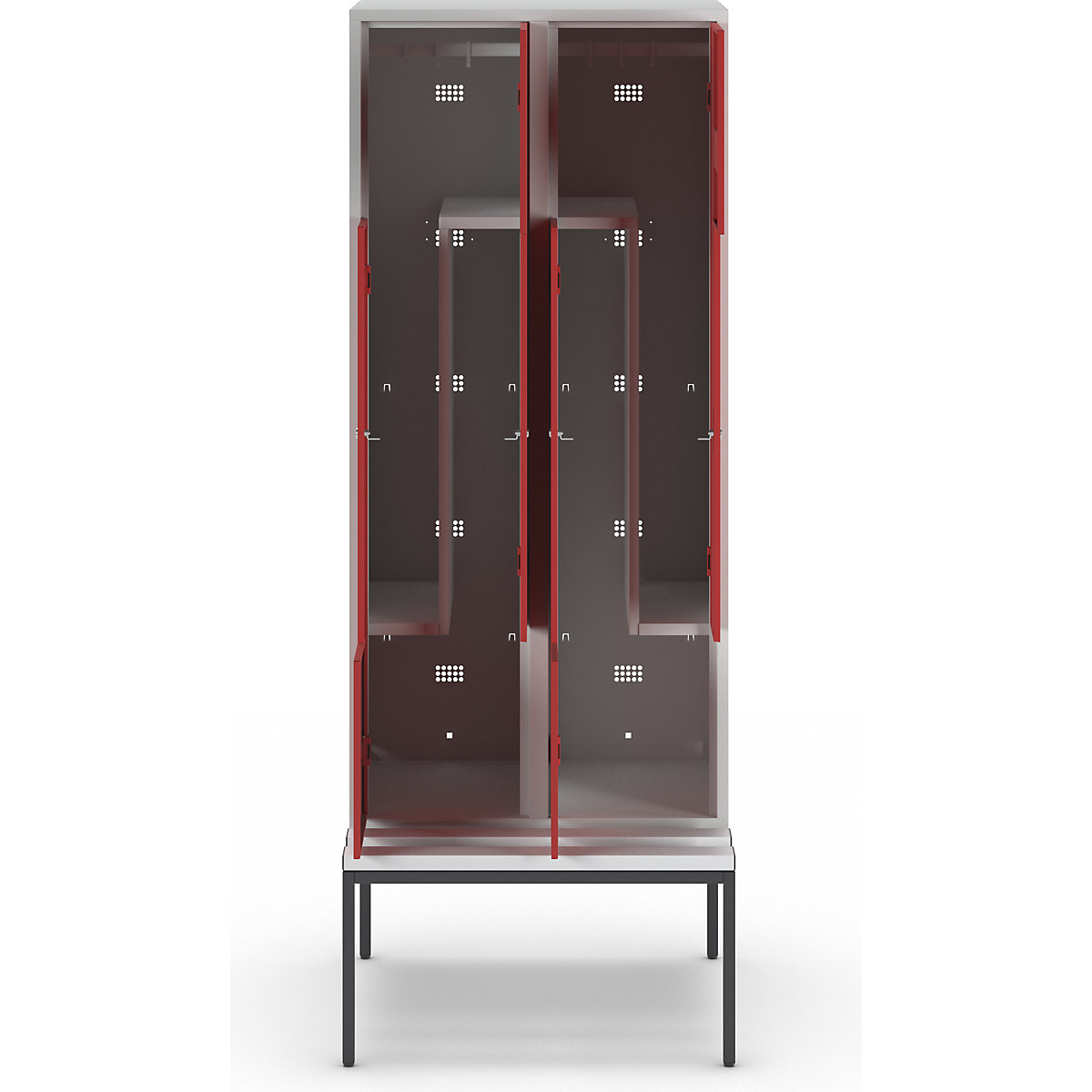 Szafka typu L München z ławeczką – Wolf (Zdjęcie produktu 2)-1