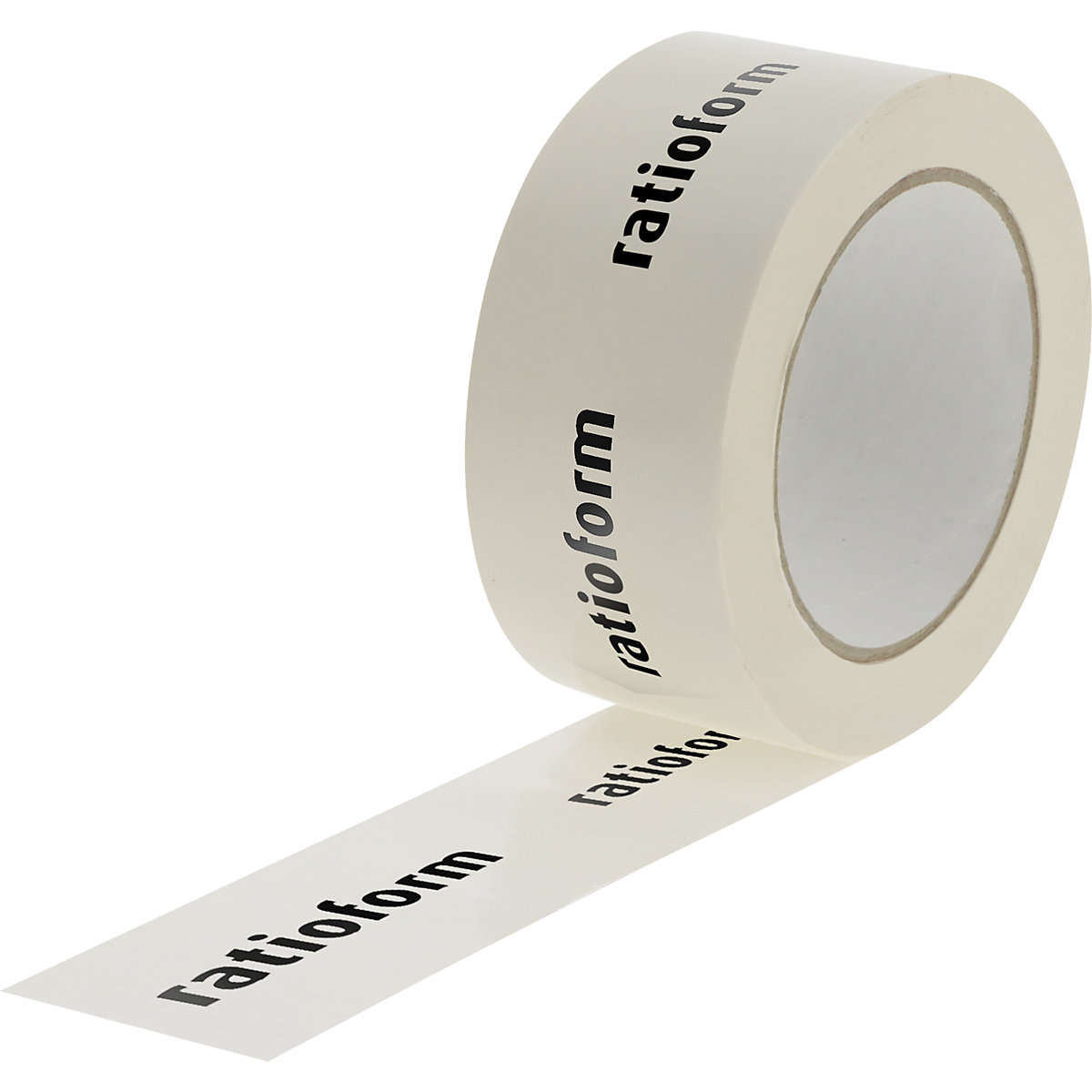 Ruban adhésif en PVC, impression individuelle, lot de 36 rouleaux, impression 1 couleur, blanc-4