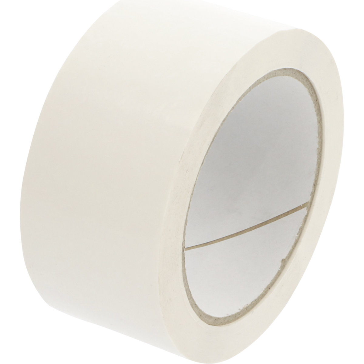 Ruban d'emballage en PVC, 55 µm, lot de 6 rouleaux, blanc, largeur 50 mm-1