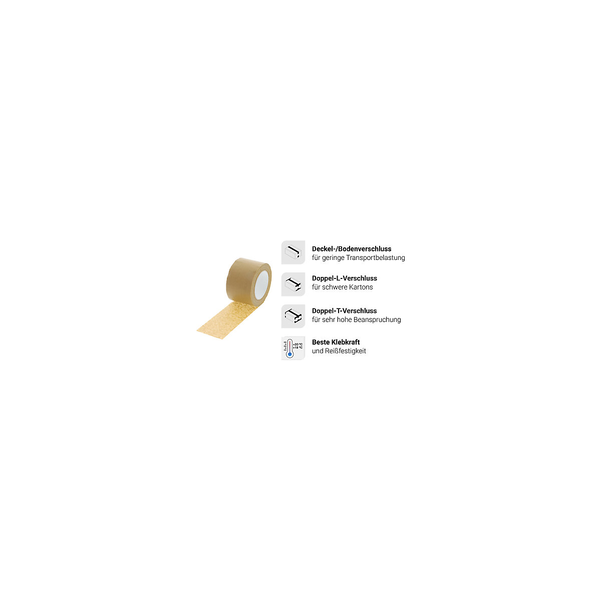 Ruban d'emballage papier E-Commerce – ratioform (Illustration du produit 6)-5
