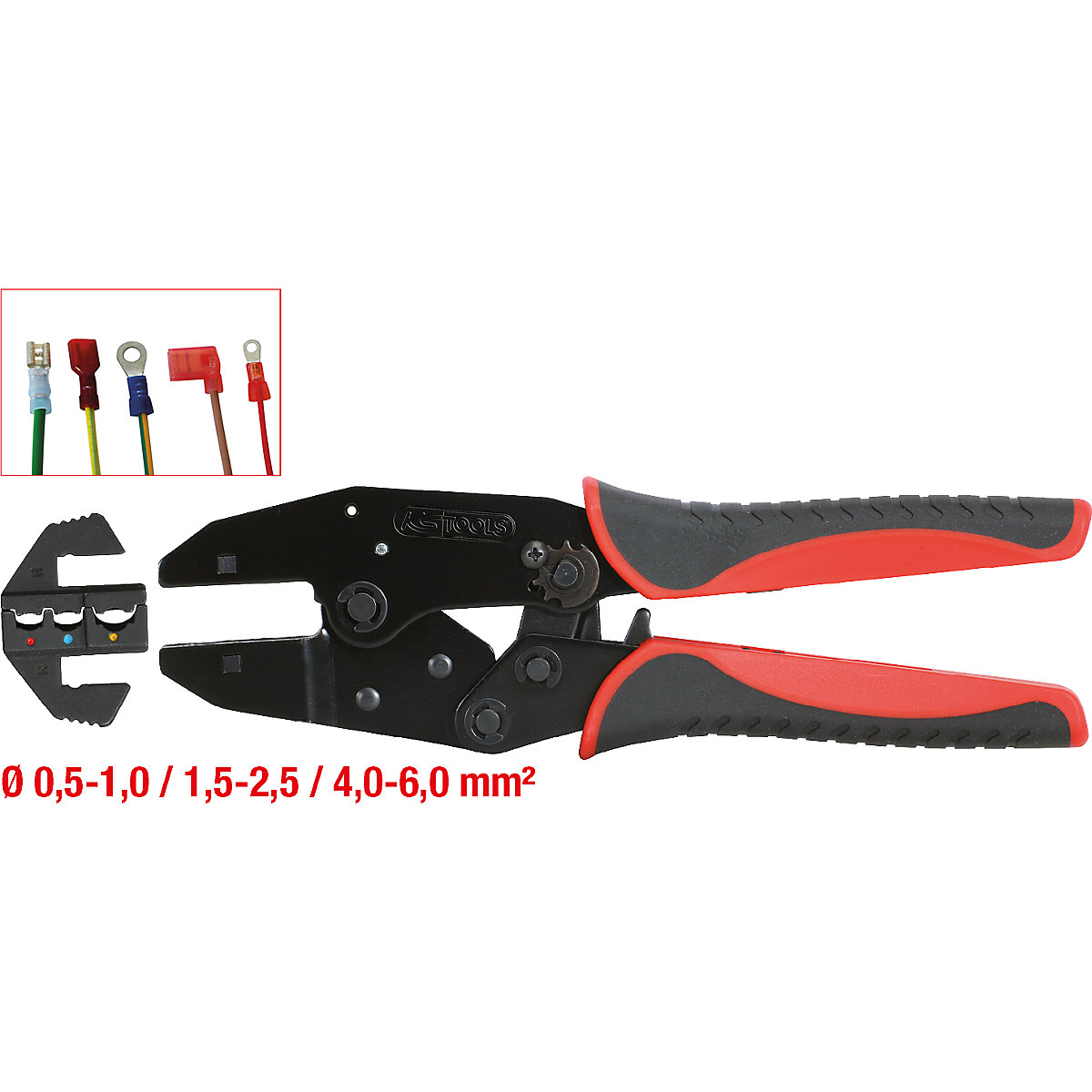 Alicate de crimpagem – KS Tools (Imagem do produto 2)-1