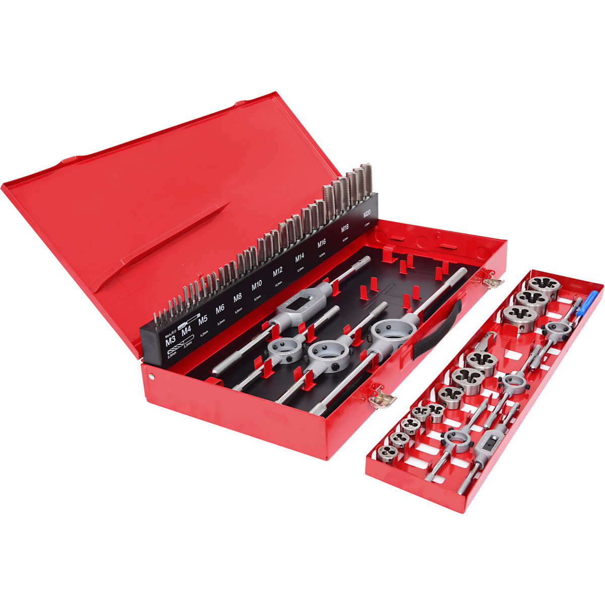 Conjunto de aparelhos para roscar HSS – KS Tools (Imagem do produto 2)-1