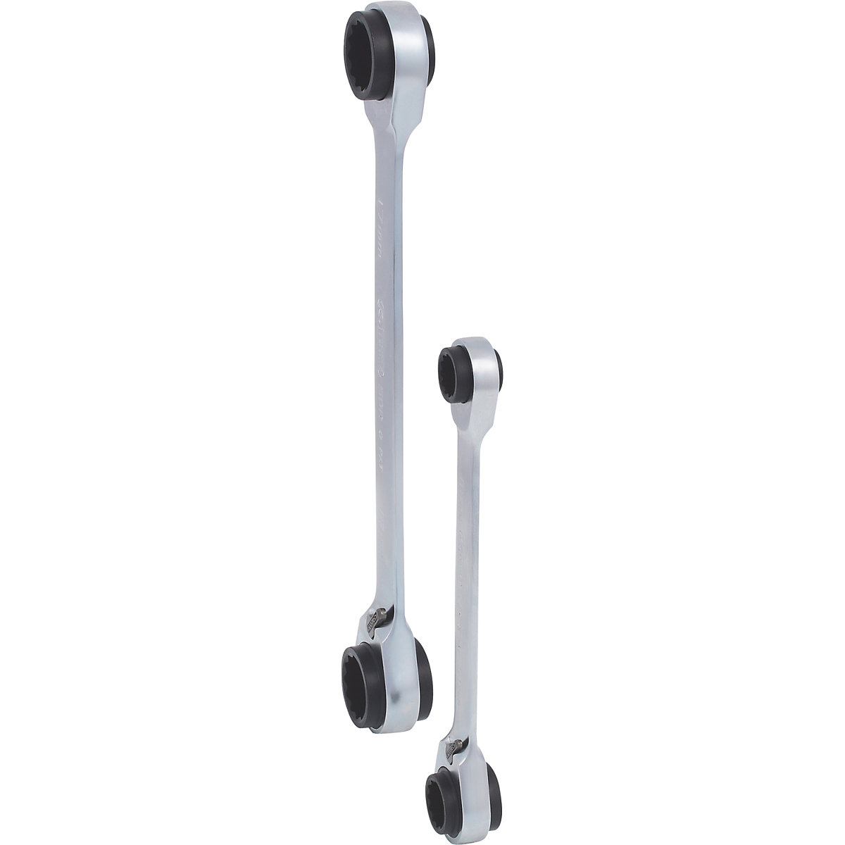 Conjunto de chaves de luneta duplas com roquete 4 em 1 GEARplus, reversíveis – KS Tools (Imagem do produto 7)-6