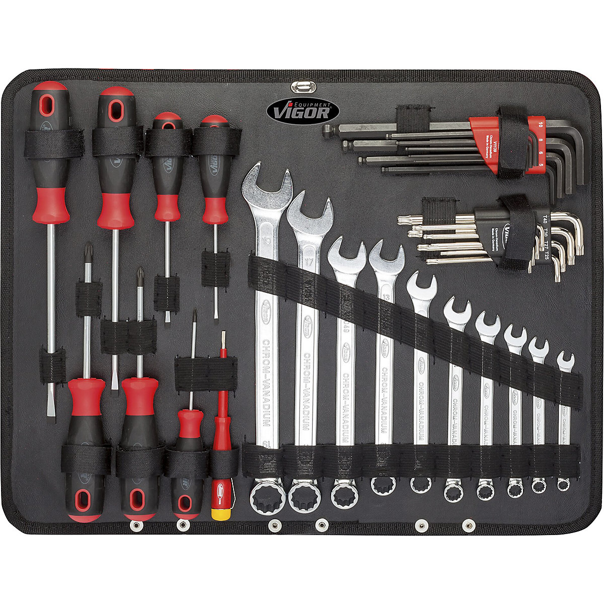 Mala de ferramentas V2 com ferramentas – VIGOR (Imagem do produto 2)-1