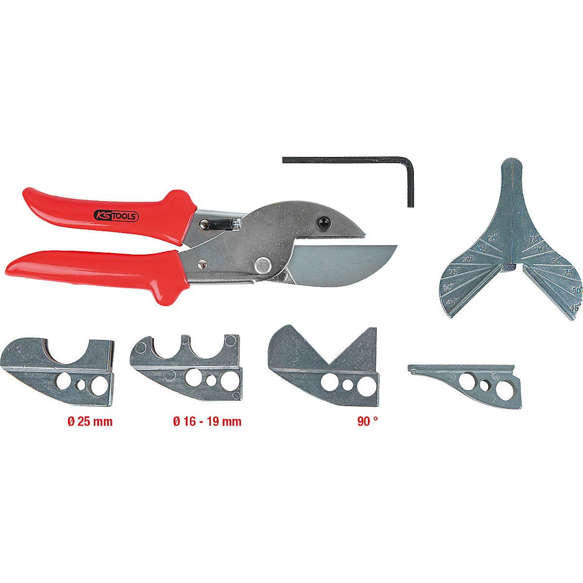 Conjunto de tesouras – KS Tools (Imagem do produto 4)-3