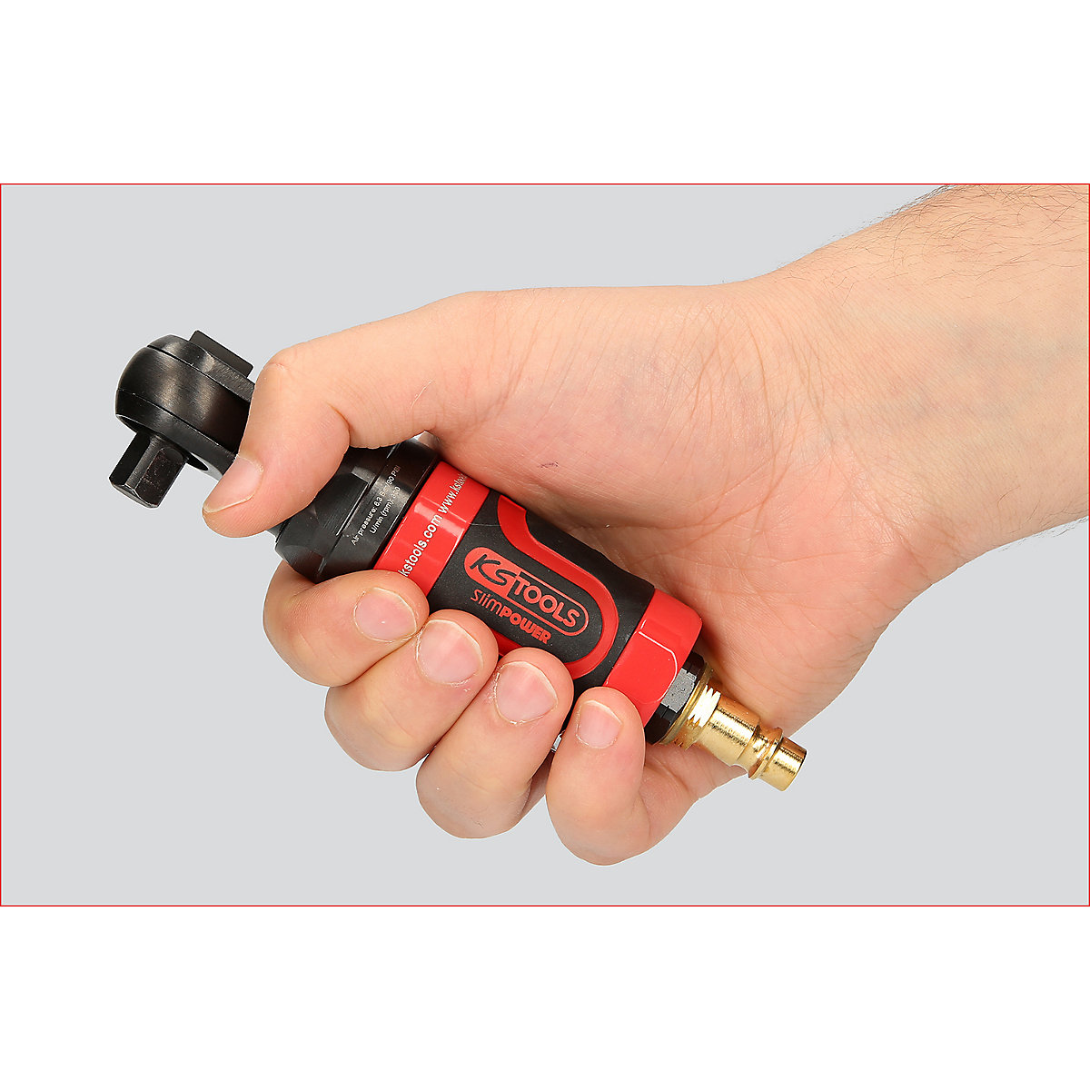 Mini-roquete reversível de ar comprimido SlimPOWER – KS Tools (Imagem do produto 2)-1