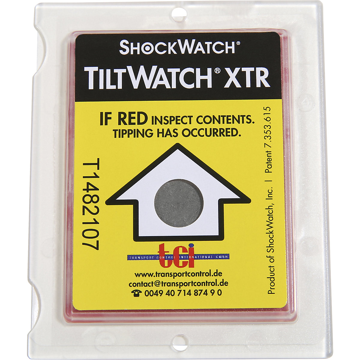 Indicatore di ribaltamento Tiltwatch® XTR (Foto prodotto 2)-1