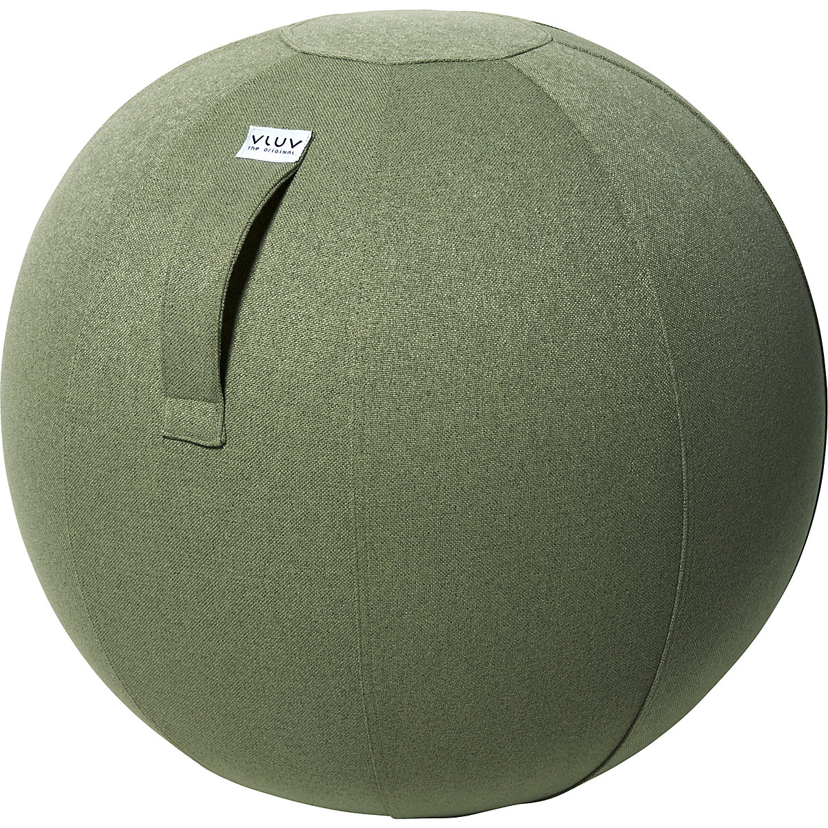 Ballon suisse SOVA – VLUV, habillage tissu dans des teintes naturels, 600 – 650 mm, vert pesto-13