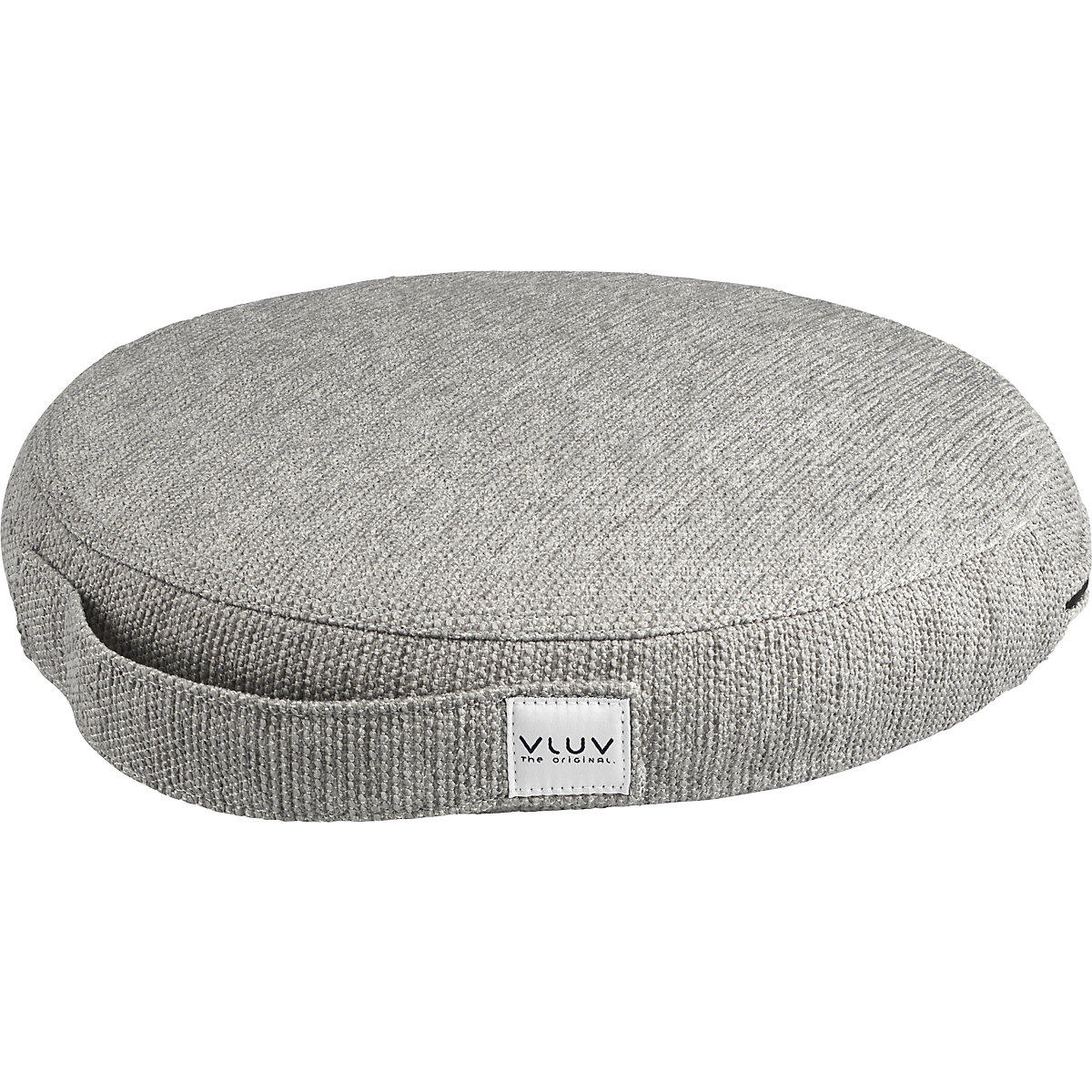 Cuscino per equilibrio PIL&PED STOV – VLUV, con rivestimento in tessuto, Ø 360 mm, grigio cemento-11