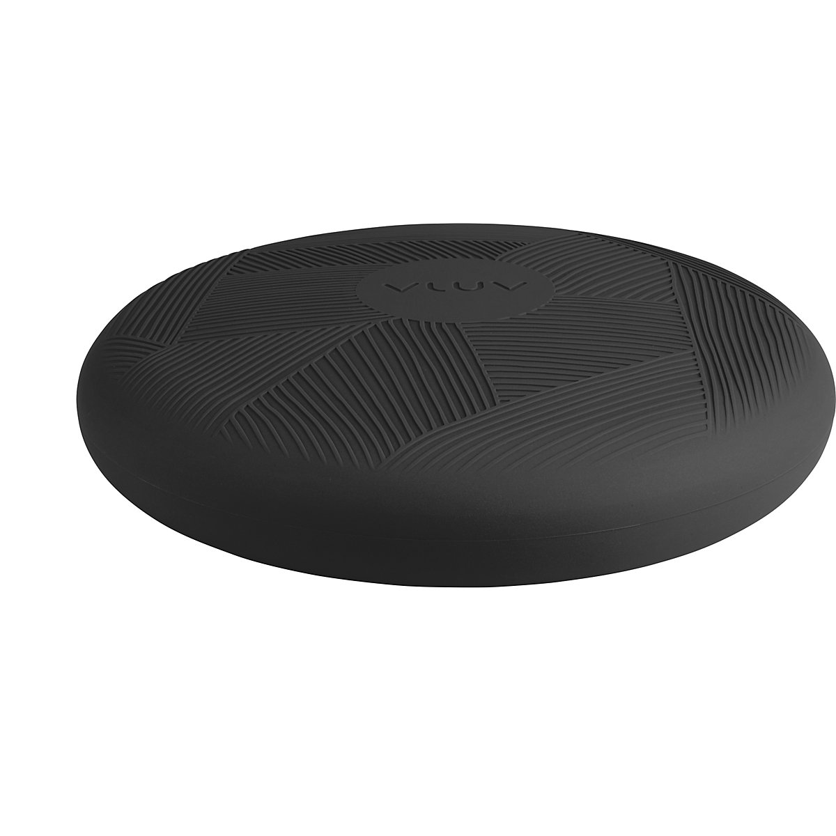 PED balance cushion – VLUV, made of PVC, Ø 360 mm, charcoal-8