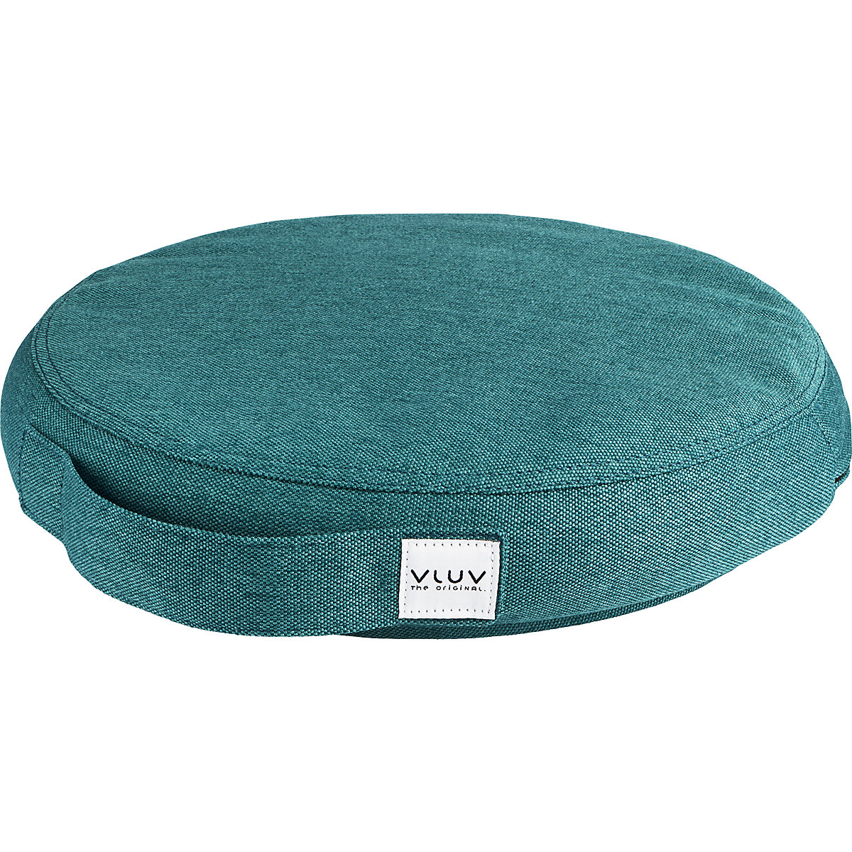 PIL&PED LEIV balance cushion – VLUV, with fabric cover, Ø 360 mm, petrol