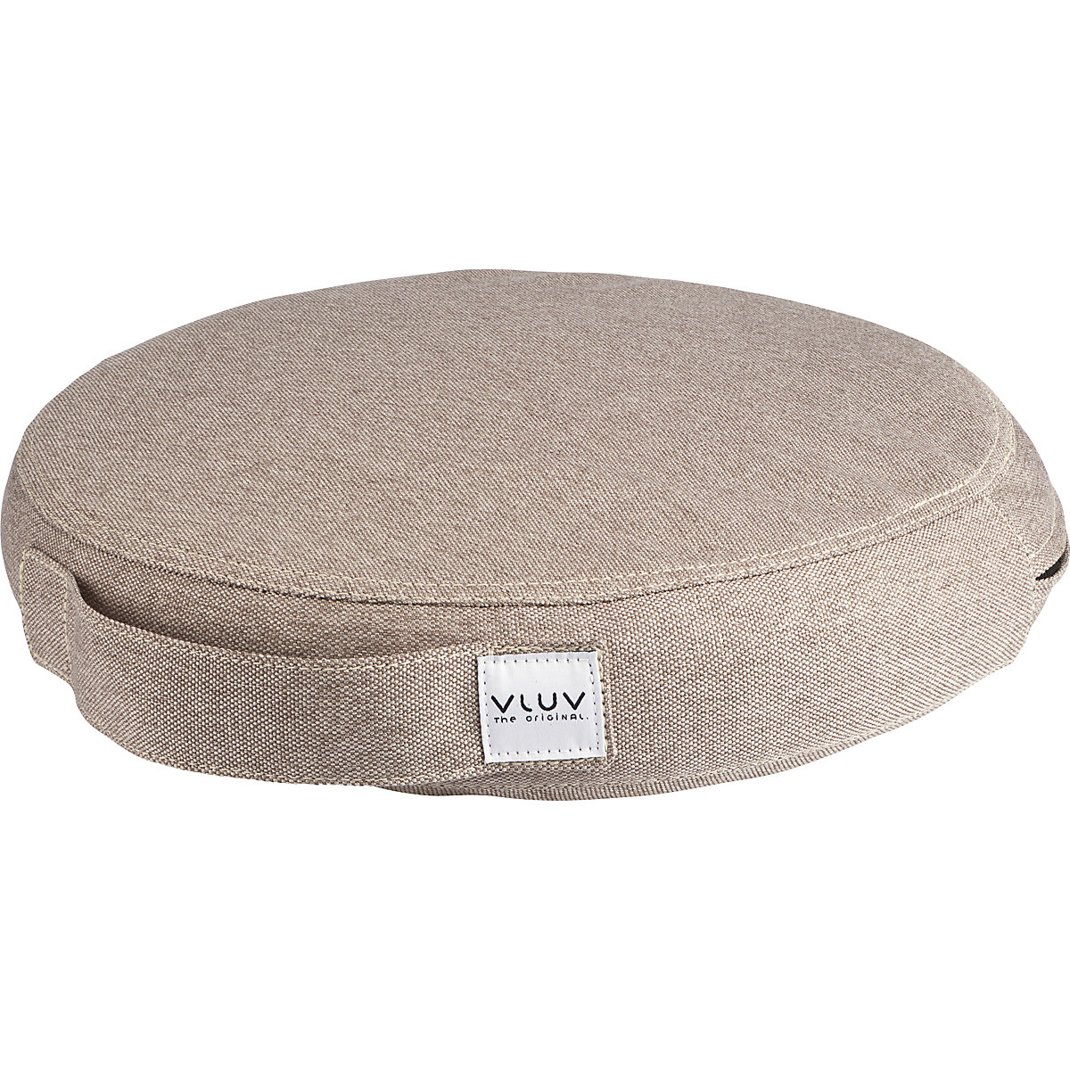 PIL&PED LEIV balance cushion – VLUV, with fabric cover, Ø 360 mm, stone grey