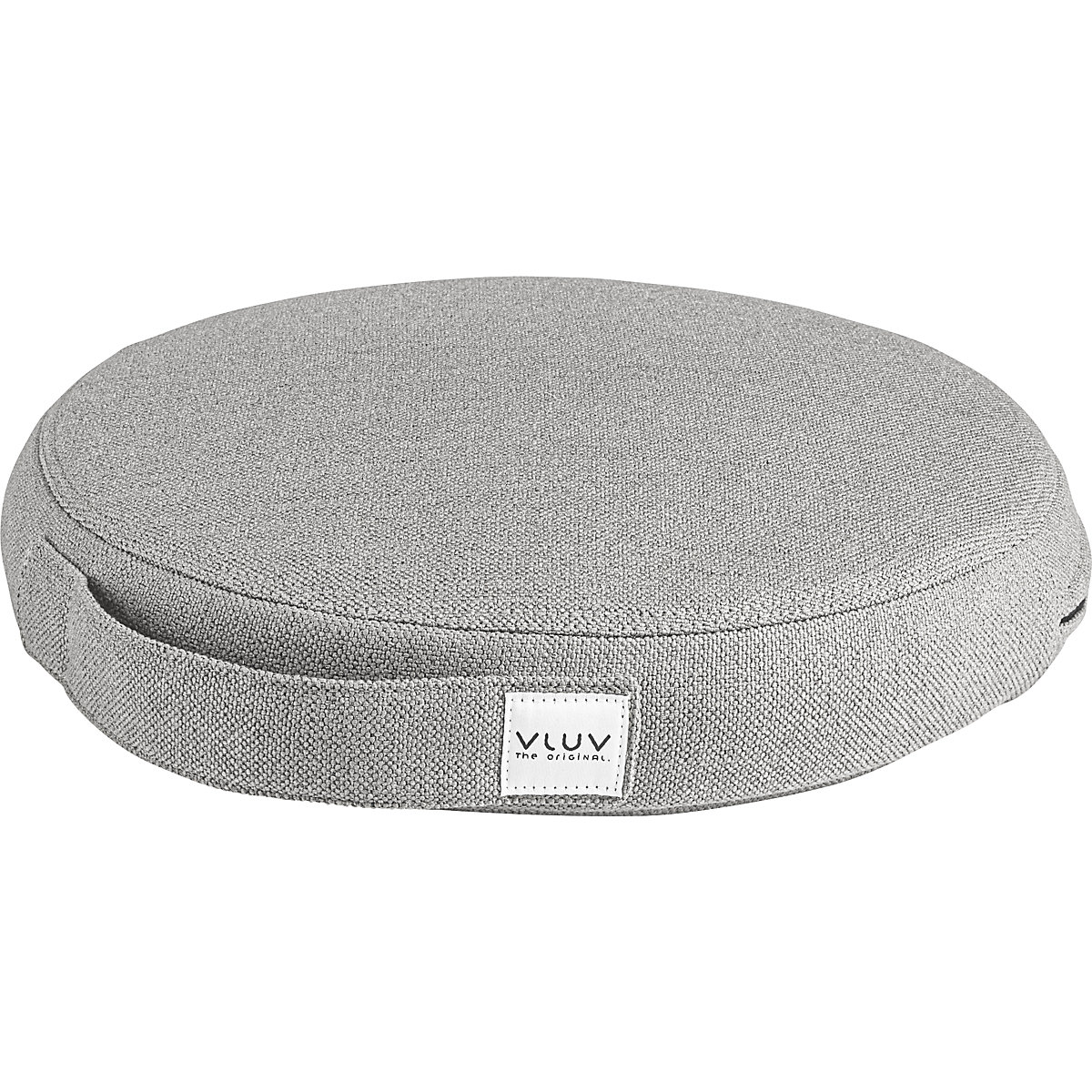 PIL&PED SOVA balance cushion – VLUV, with fabric cover, Ø 360 mm, ash grey