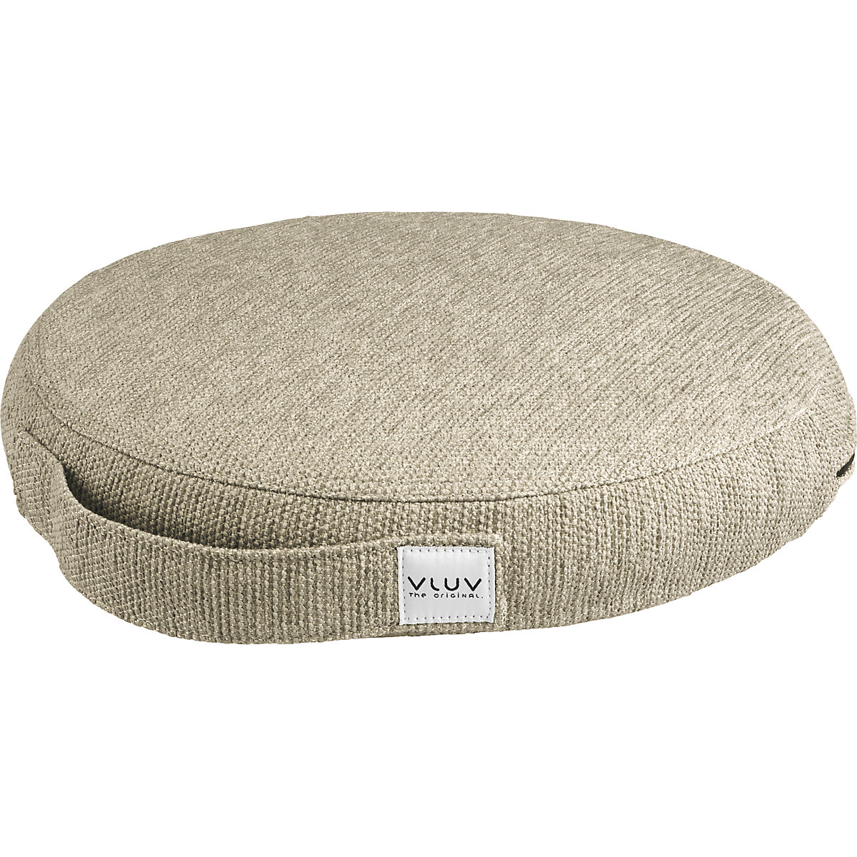 PIL&PED STOV balance cushion – VLUV, with fabric cover, Ø 360 mm, pebble grey
